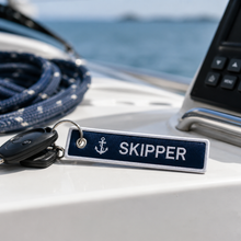 Load image into Gallery viewer, Custom Logo Keyring Patch with Text

