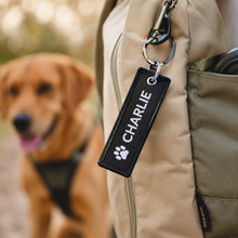 Load image into Gallery viewer, Custom Logo Keyring Patch with Text
