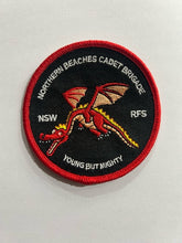 Load image into Gallery viewer, Custom embroidered logo patch with Velcro backing
