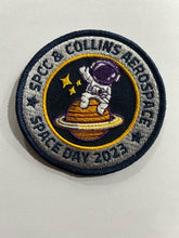 Load image into Gallery viewer, Custom embroidered logo patch in rectangle shape
