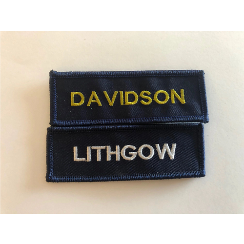 [Bespoke Name Patches For Uniforms & Work Wear Online]-Global Name Patches
